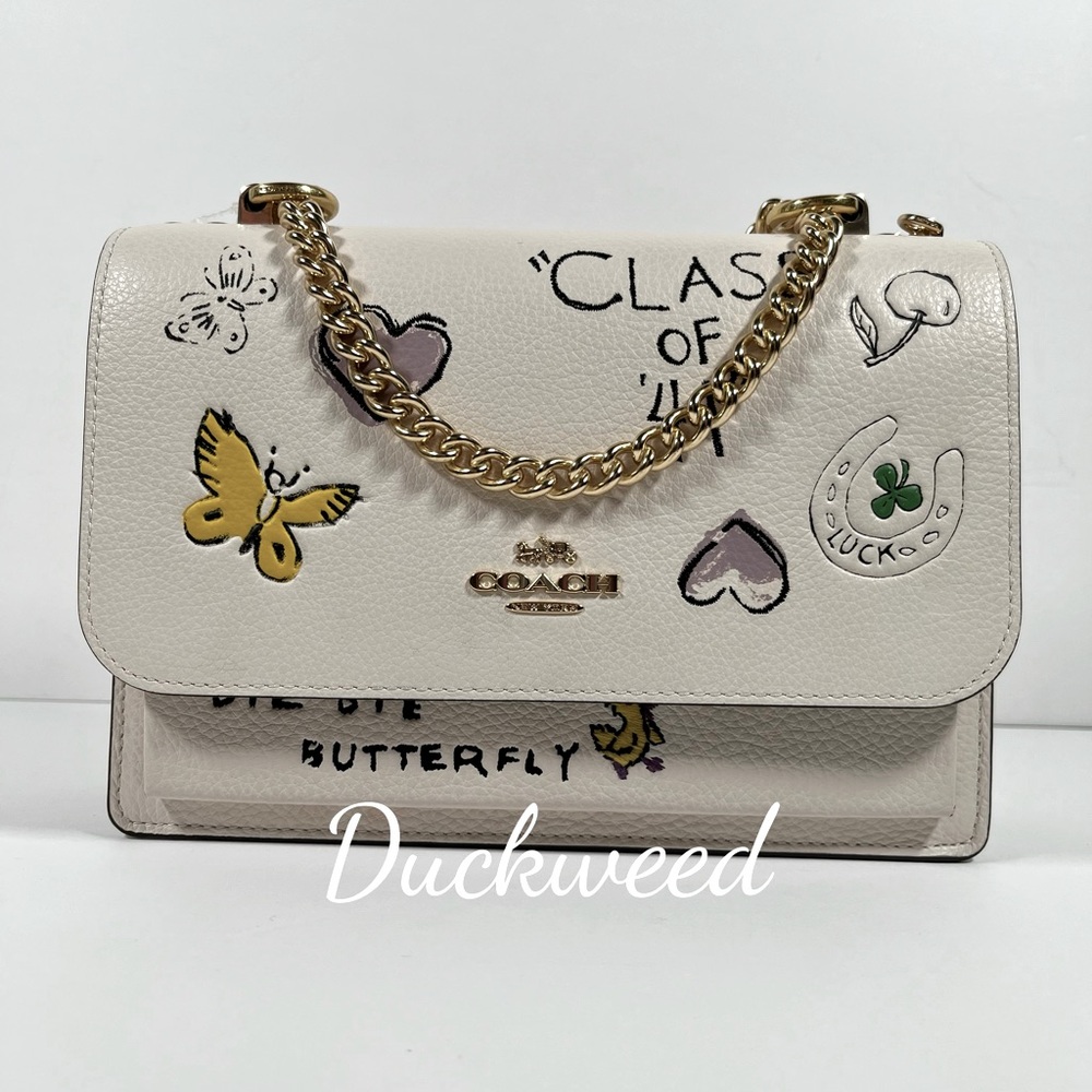 NWT Coach Klare Crossbody Bag With Sketch Print